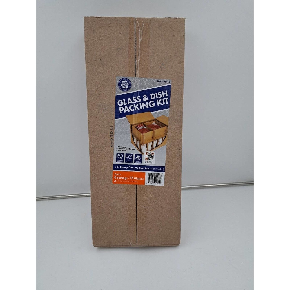 Pratt Dish Packing Kit for 8 place setting Box Not Included